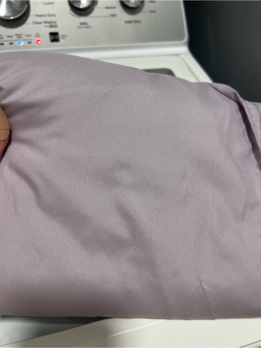 Lilac twin sheet set - Soft Shiny Finish